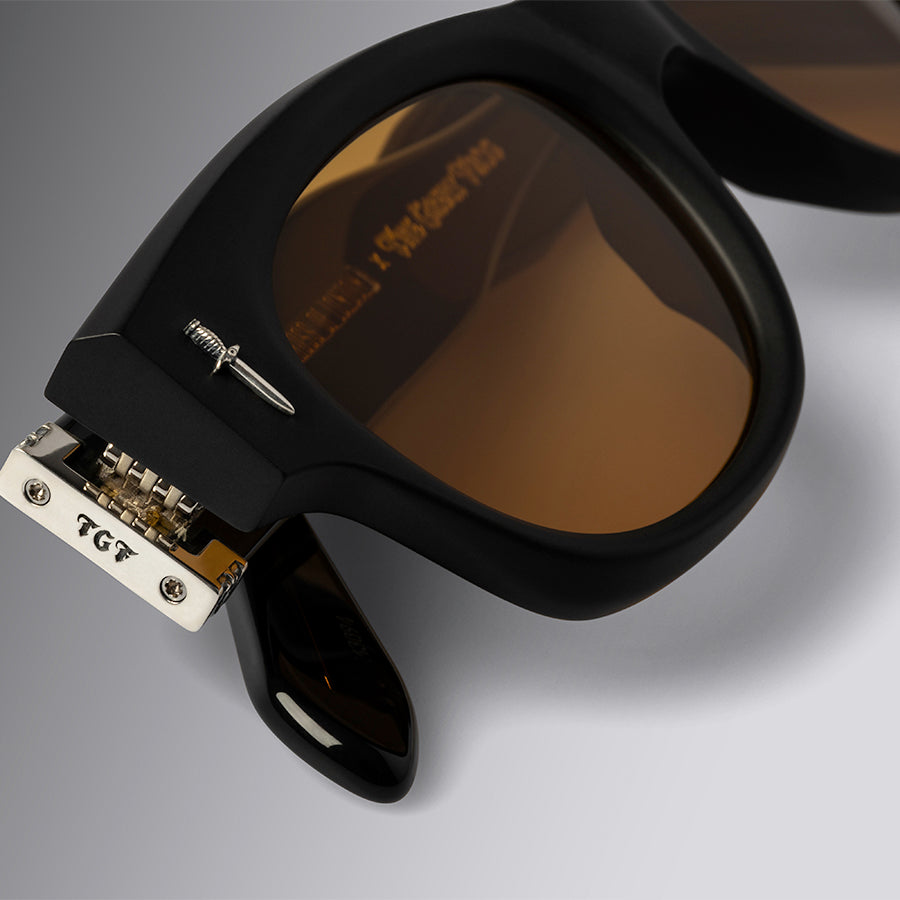 Cutler and Gross® The Great Frog Halen CG TGF Halen SUN Matte Black 52 - Matte Black