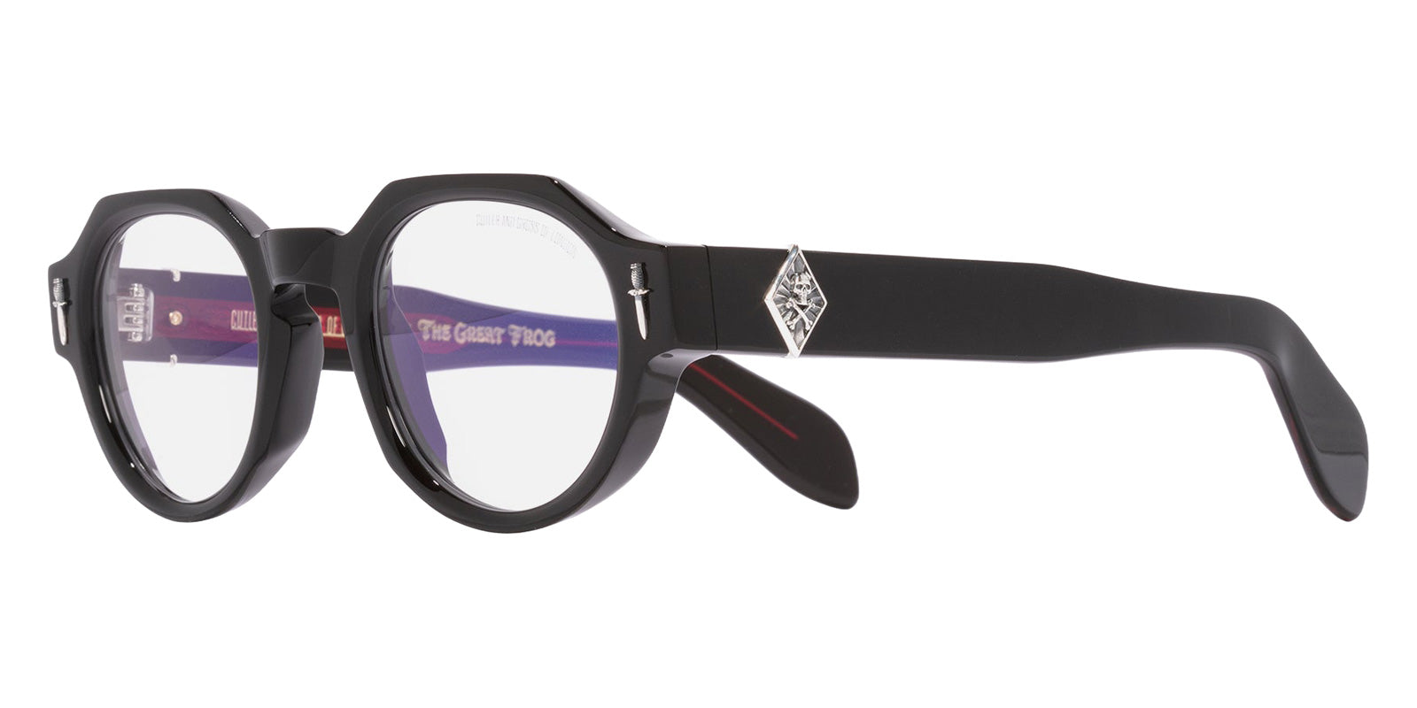 Cutler and Gross® The Great Frog Lucky Diamond I CG TGF Lucky Diamond I OP Black 48 - Black