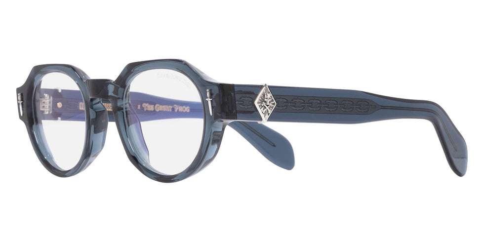 Cutler and Gross® The Great Frog Lucky Diamond I CG TGF Lucky Diamond I OP Deep Blue 48 - Deep Blue