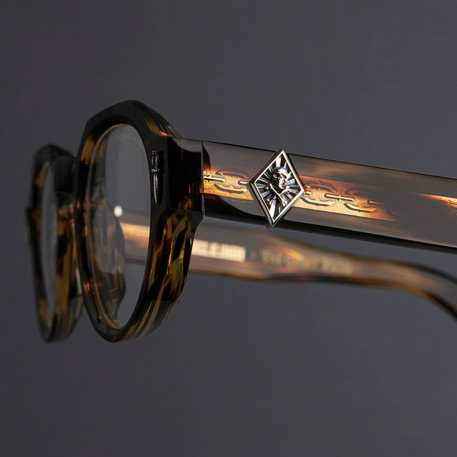 Cutler and Gross® The Great Frog Lucky Diamond I CG TGF Lucky Diamond I OP Havana 48 - Havana