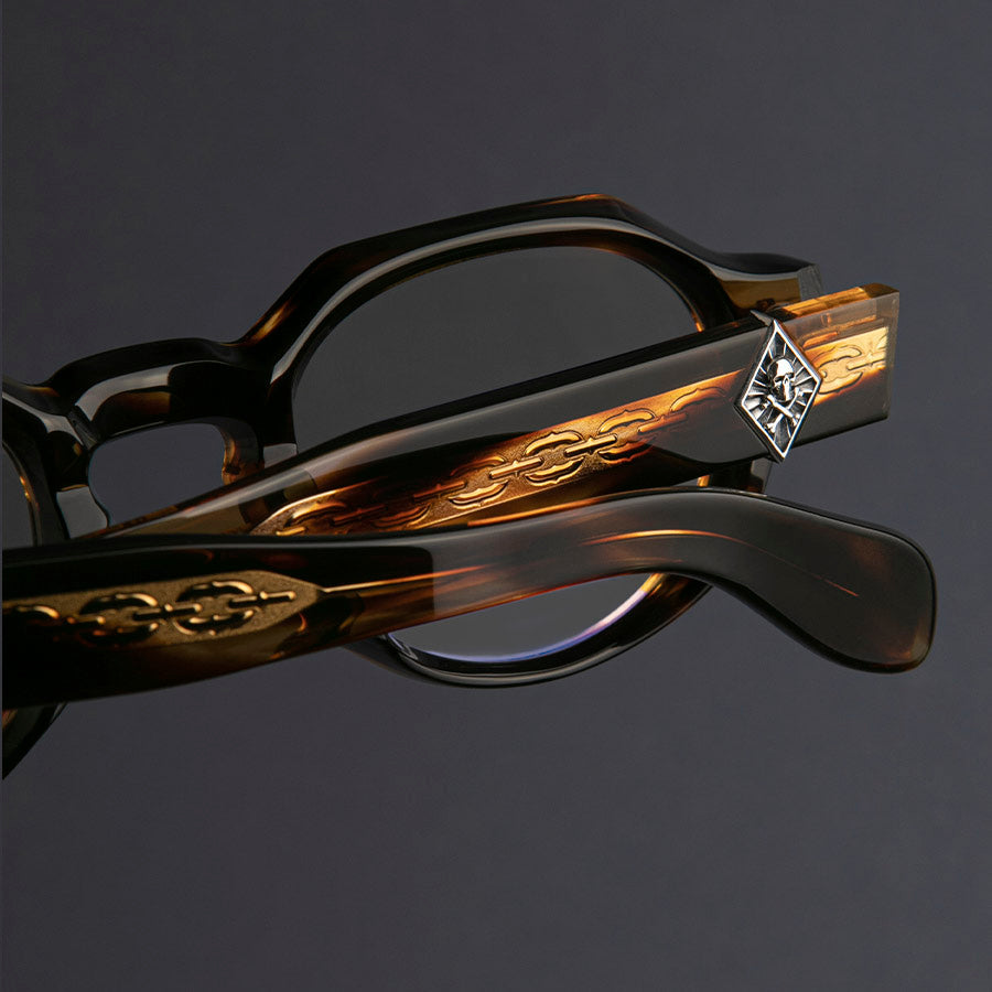 Cutler and Gross® The Great Frog Lucky Diamond I CG TGF Lucky Diamond I OP Havana 48 - Havana
