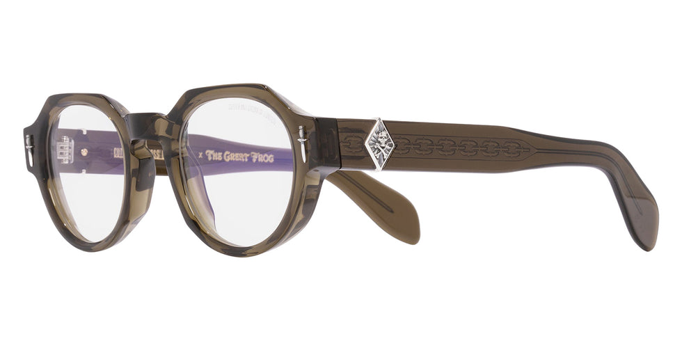 Cutler and Gross® The Great Frog Lucky Diamond I CG TGF Lucky Diamond I OP Olive 48 - Olive