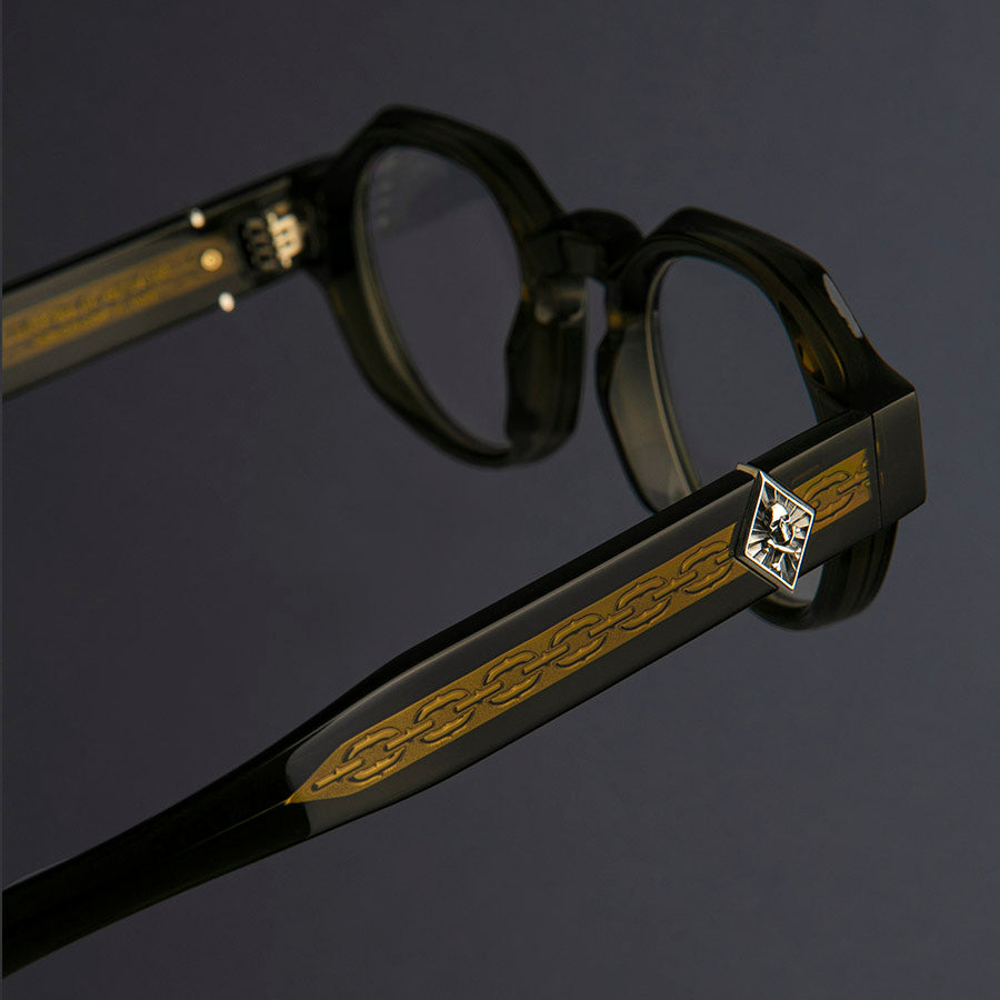 Cutler and Gross® The Great Frog Lucky Diamond I CG TGF Lucky Diamond I OP Olive 48 - Olive