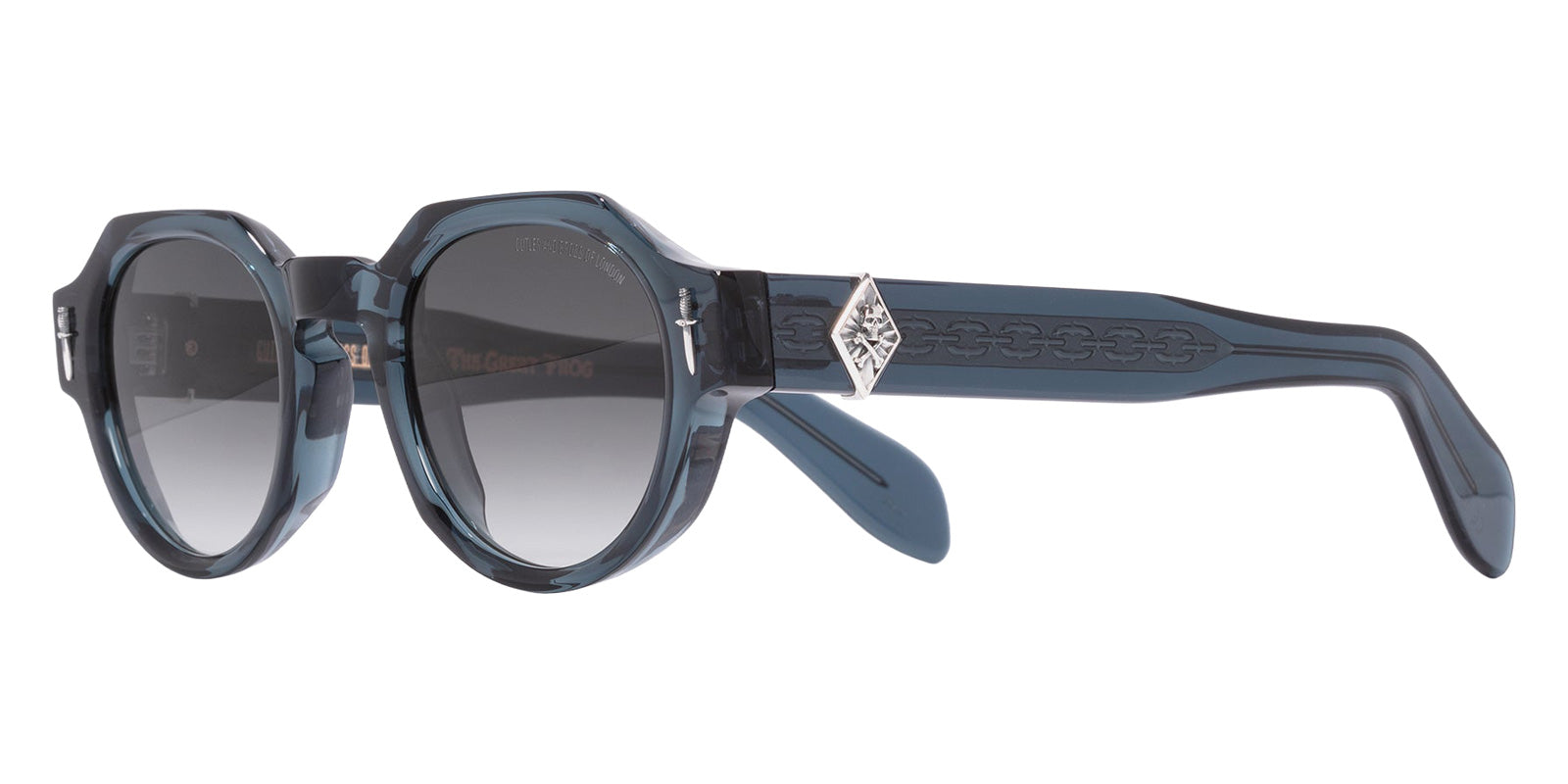 Cutler and Gross® The Great Frog Lucky Diamond I CG TGF Lucky Diamond I SUN Deep Blue 48 - Deep Blue