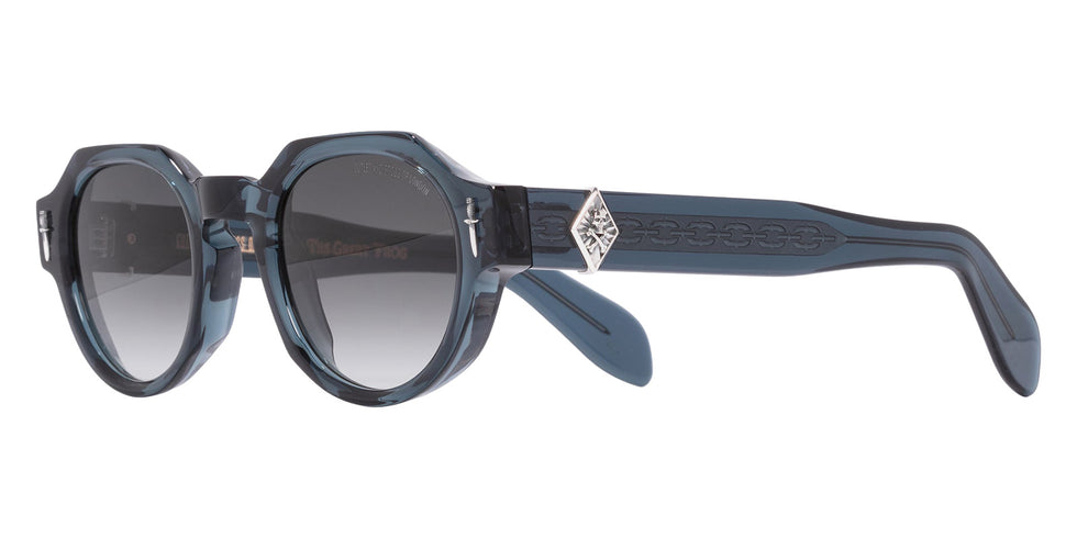 Cutler and Gross® The Great Frog Lucky Diamond I CG TGF Lucky Diamond I SUN Deep Blue 48 - Deep Blue