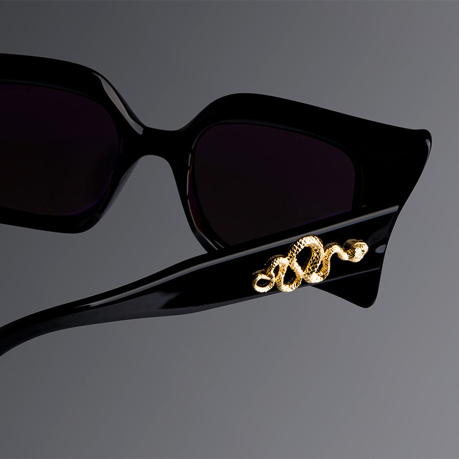Cutler and Gross® The Great Frog Medusa CG TGF Medusa SUN Black/Gold 50 - Black/Gold