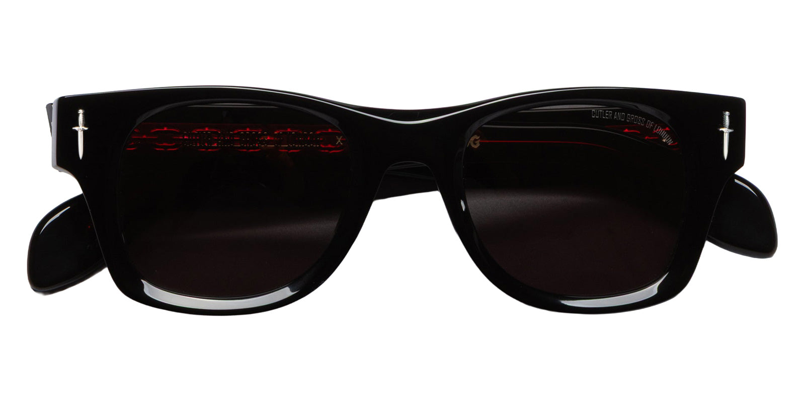 Cutler and Gross® The Great Frog Phantom CG TGF Phantom SUN Black on Red 48 - Black on Red