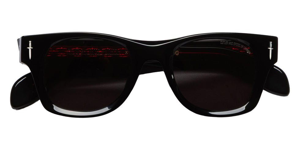 Cutler and Gross® The Great Frog Phantom CG TGF Phantom SUN Black on Red 48 - Black on Red