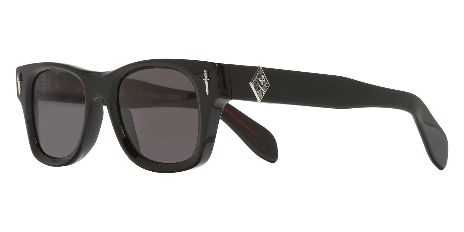 Cutler and Gross® The Great Frog Phantom CG TGF Phantom SUN Black on Red 48 - Black on Red