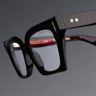 Cutler and Gross® The Great Frog Prometheus CG TGF Prometheus OP Black on Red 53 - Black on Red