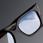 Cutler and Gross® The Great Frog Prometheus CG TGF Prometheus OP Black on Red 53 - Black on Red