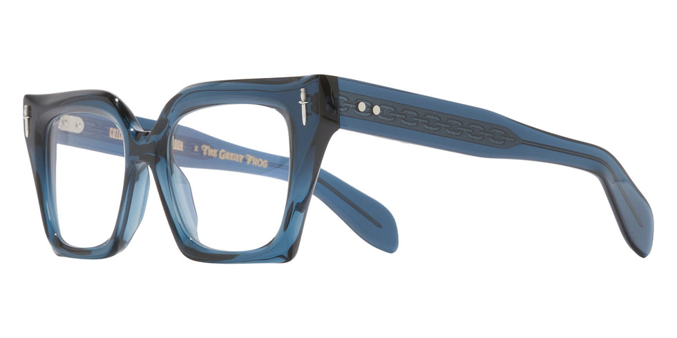 Cutler and Gross® The Great Frog Prometheus CG TGF Prometheus OP Deep Blue Crystal 53 - Deep Blue Crystal