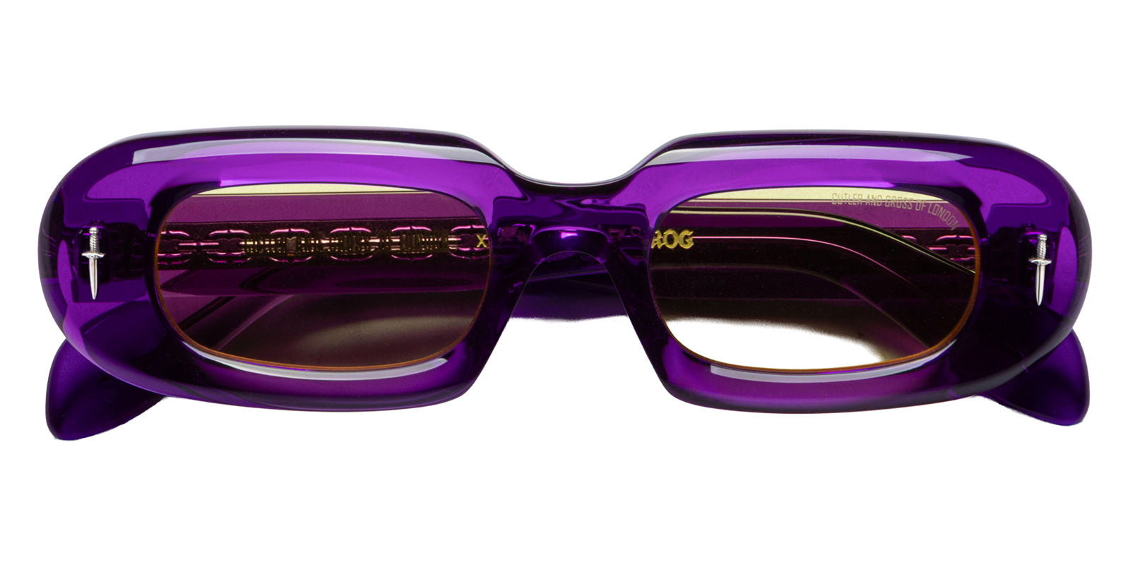 Cutler and Gross® The Great Frog Rapture CG TGF Rapture SUN Bright Purple 47 - Bright Purple