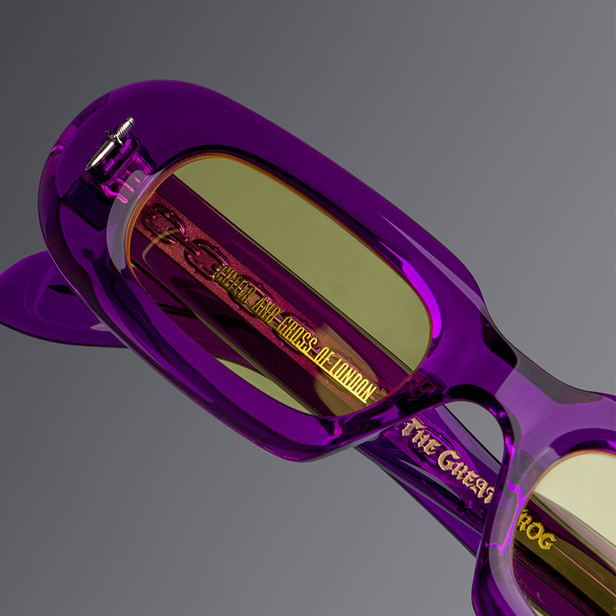 Cutler and Gross® The Great Frog Rapture CG TGF Rapture SUN Bright Purple 47 - Bright Purple