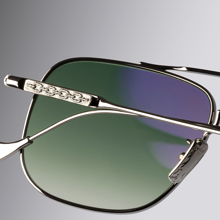 Cutler and Gross® The Great Frog Richards CG TGF Richards SUN Gun Metal 54 - Gun Metal