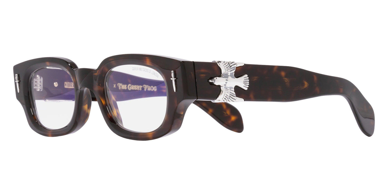 Cutler and Gross® The Great Frog Soaring Eagle CG TGF Soaring Eagle OP Havana 48 - Havana