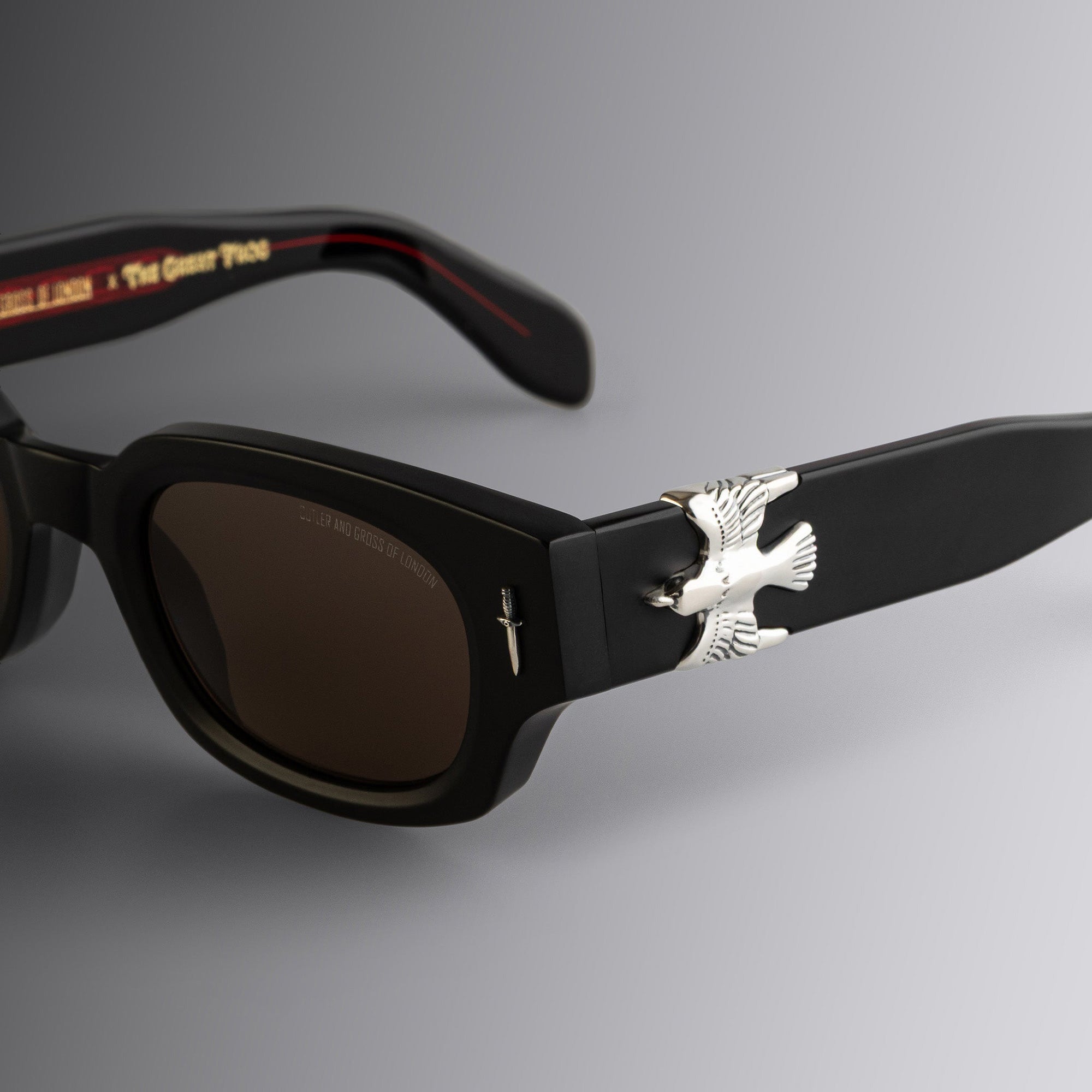 Cutler and Gross® The Great Frog Soaring Eagle CG TGF Soaring Eagle SUN Matte Black 50 - Matte Black