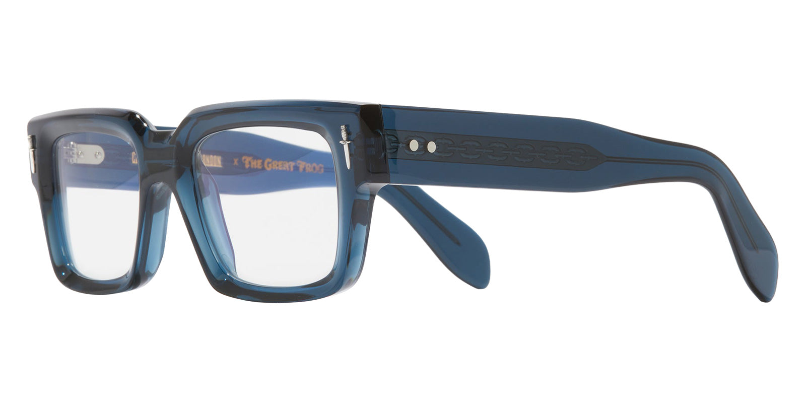Cutler and Gross® The Great Frog Titan CG TGF Titan OP Deep Blue Crystal 50 - Deep Blue Crystal