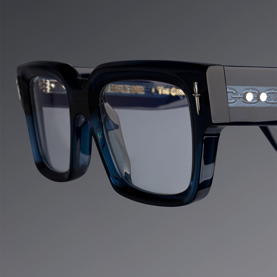 Cutler and Gross® The Great Frog Titan CG TGF Titan OP Deep Blue Crystal 50 - Deep Blue Crystal