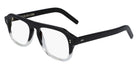 Cutler and Gross® CG0822V2 CG0822V2 BLACK CLEAR 53 - Black/Clear Eyeglasses
