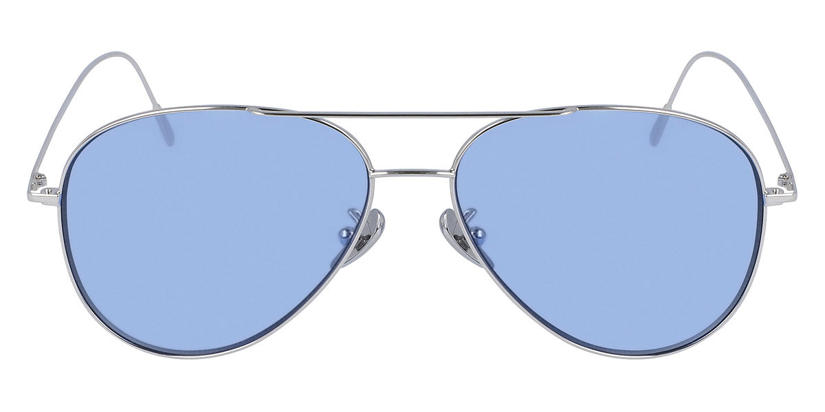 Cutler and Gross® CG1266PPLS CG1266PPLS SILVER BLUE 58 - Silver/Blue Eyeglasses