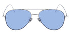 Cutler and Gross® CG1266PPLS CG1266PPLS SILVER BLUE 58 - Silver/Blue Eyeglasses