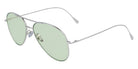 Cutler and Gross® CG1266PPLS CG1266PPLS SILVER GREEN 58 - Silver/Green Eyeglasses