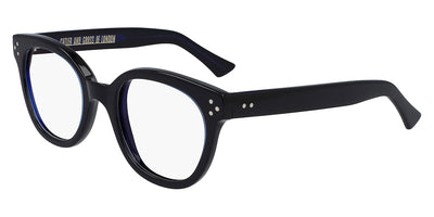 Cutler and Gross® 1298 CG1298 BLACK BLUE 51 - Black/Blue Eyeglasses