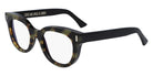 Cutler and Gross® CG1304 CG1304 BLACK YELLOW 50 - Black/Yellow Eyeglasses