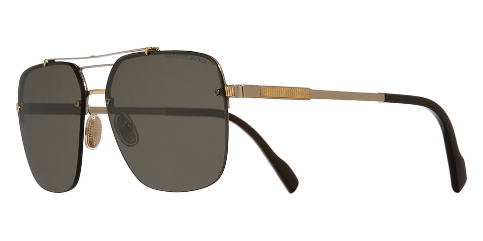 Cutler and Gross® CG1344S CG1344S GOLD PALLADIUM BLACK 60 - Gold Palladium Black Sunglasses