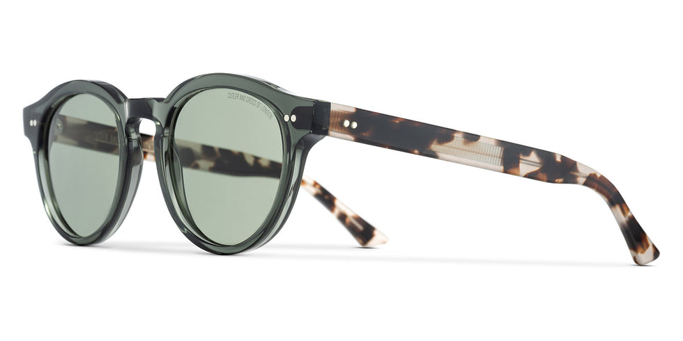 Cutler and Gross® CG137851S CG137851S AVIATOR BLUE JET ENGINE GREY 51 - Aviator Blue/Jet Engine Grey Sunglasses
