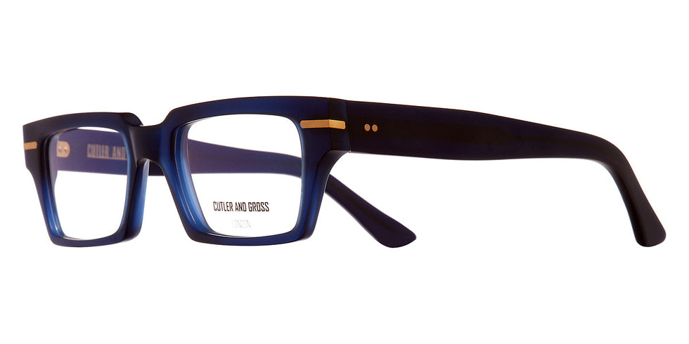 Cutler and Gross® OP1363 CGOP1363 MATT CLASSIC NAVY 54 - Matt Classic Navy Eyeglasses