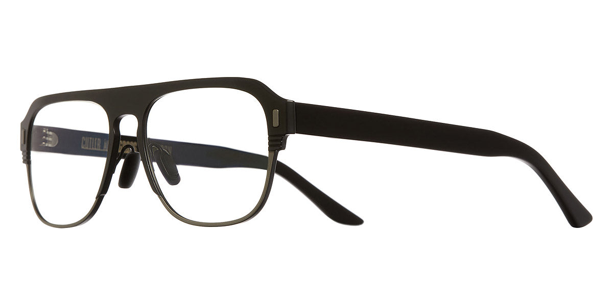 Cutler and Gross® CGOP136555 CGOP136555 BLACK TITANIUM 55 - Black/Titanium Eyeglasses