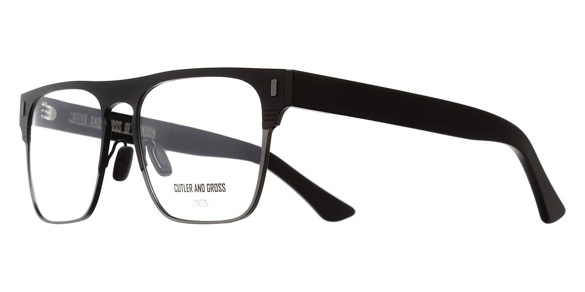 Cutler and Gross® CGOP136656 CGOP136656 BLACK TITANIUM 56 - Black/Titanium Eyeglasses