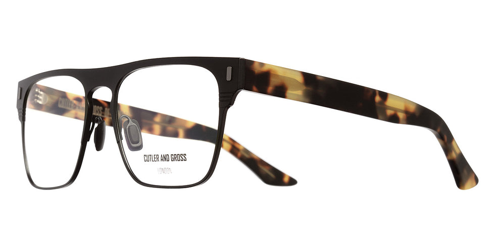 Cutler and Gross® CGOP136656 CGOP136656 03 MATT BLACK TITANIUM 56 - Matt Black Titanium Eyeglasses