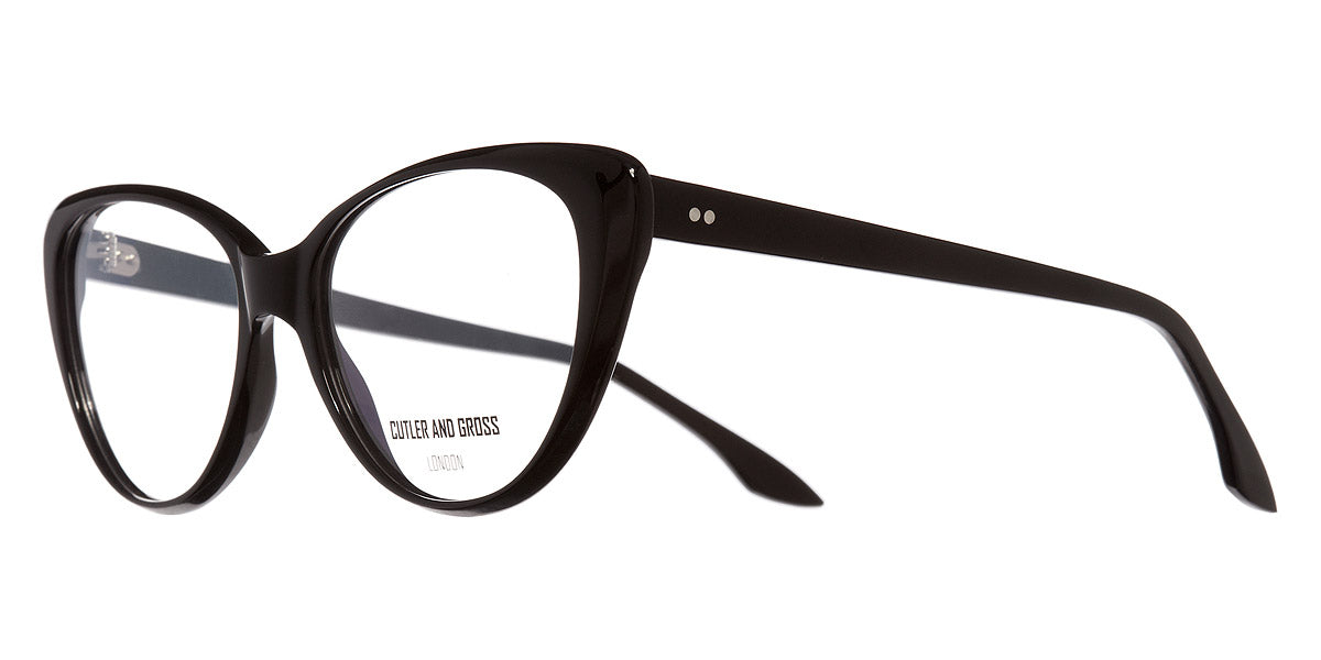 Cutler and Gross® CGOP137056 CGOP137056 BLACK 56 - Black Eyeglasses