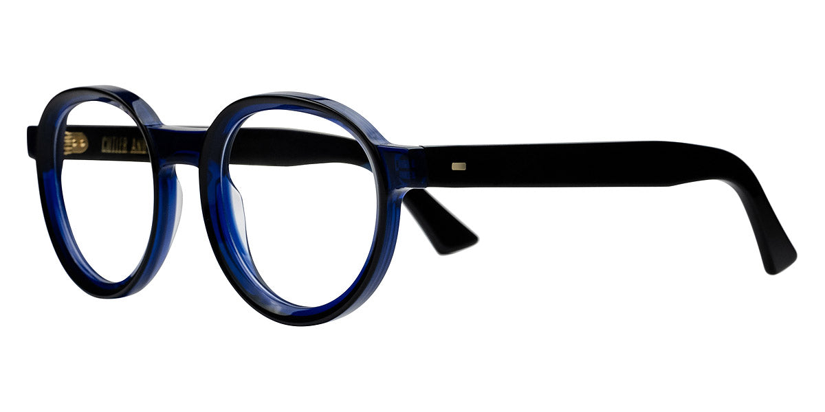 Cutler and Gross® CGOP138449 CGOP138449 001 BLACK ON BLUE 49 - Black On Blue Eyeglasses