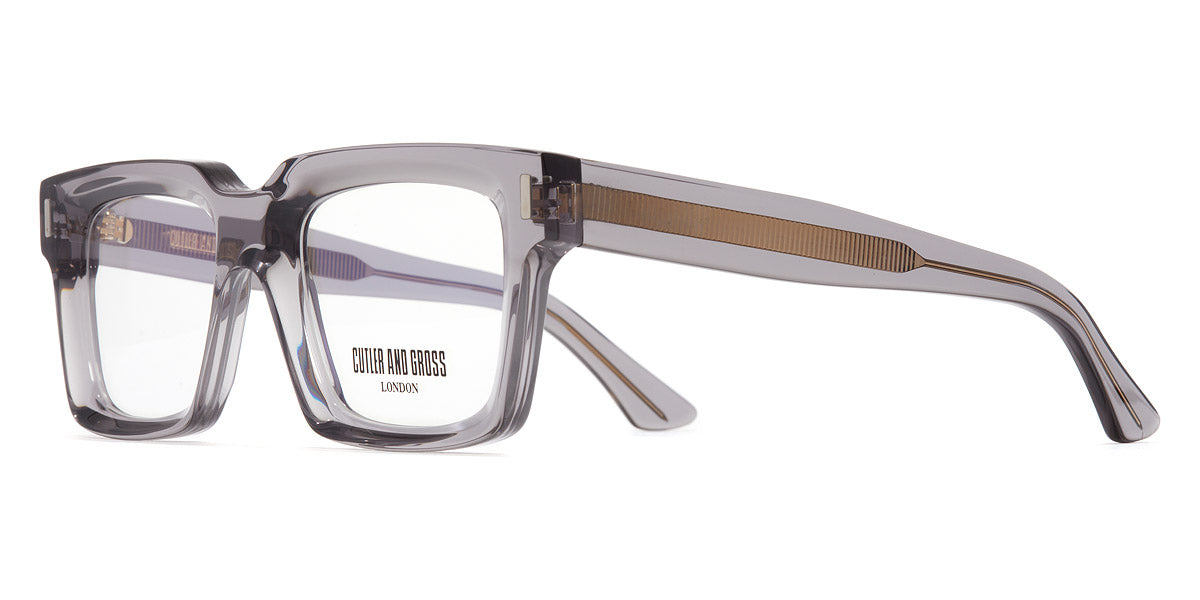 Cutler and Gross® CGOP138652 CGOP138652 011 SMOKE QUARTZ 52 - Smoke Quartz Eyeglasses