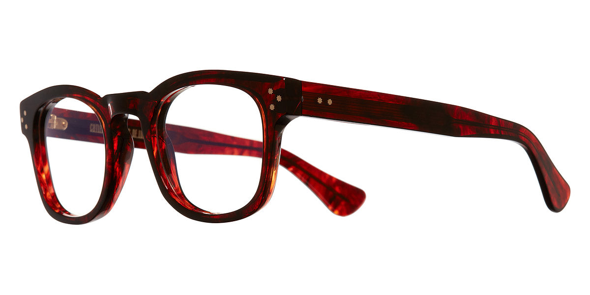 Cutler and Gross® CGOP138950 CGOP138950 005 RED 50 - Red Eyeglasses