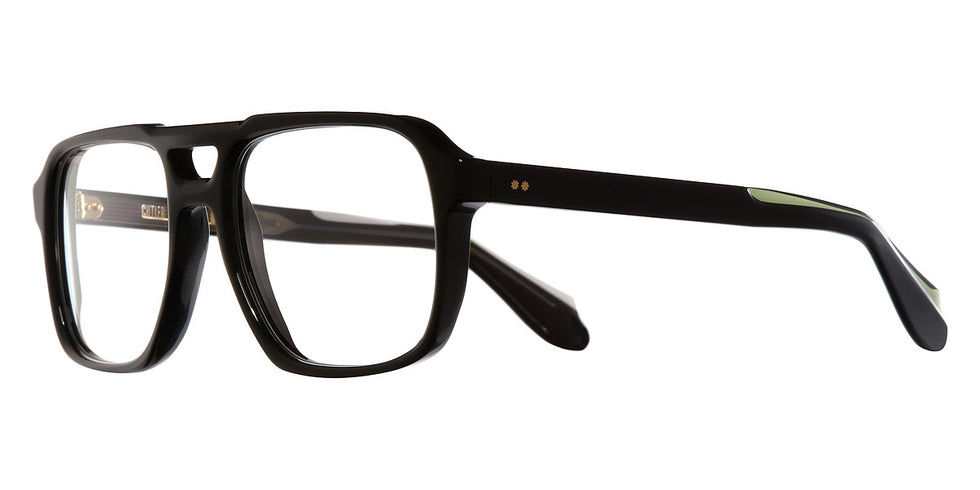 Cutler and Gross® CGOP139457 CGOP139457 001 BLACK 57 - Black Eyeglasses