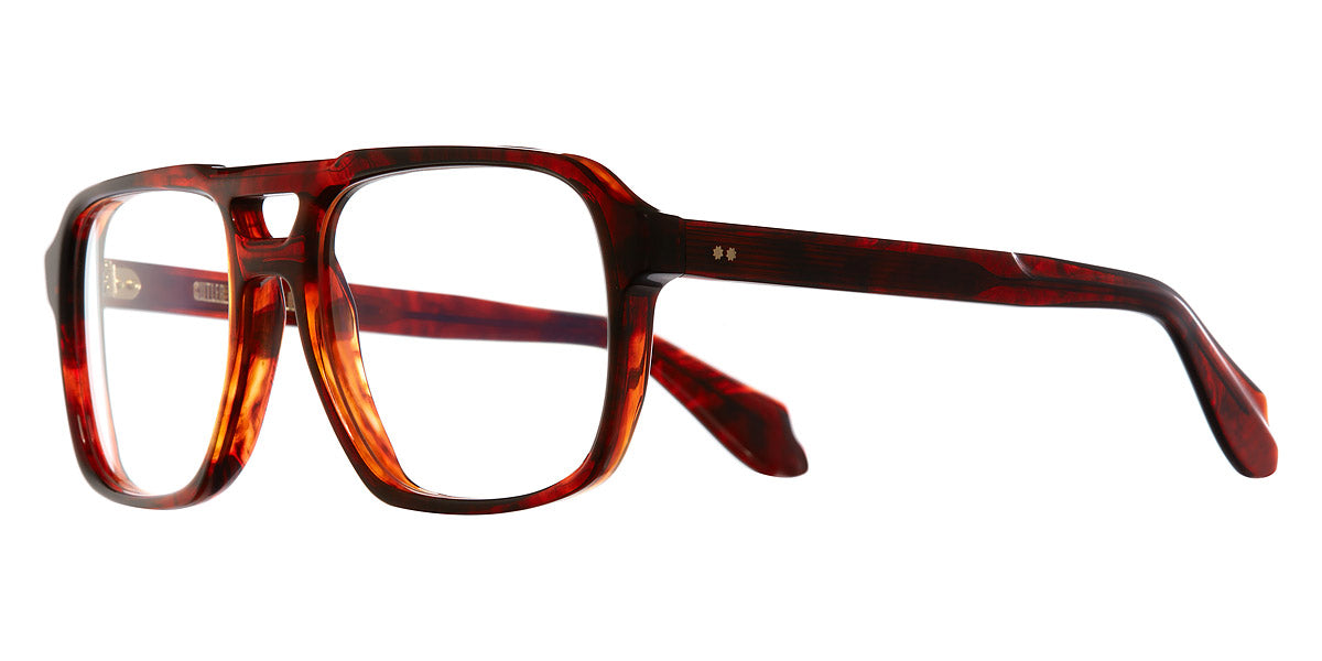 Cutler and Gross® CGOP139457 CGOP139457 002 RED HAVANA 57 - Red Havana Eyeglasses