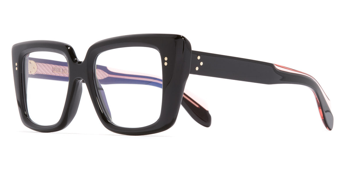Cutler and Gross® CGOP1401 CGOP140151 BLACK 51 - Black Eyeglasses