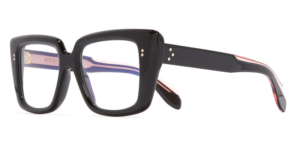 Cutler and Gross® CGOP1401 CGOP140151 BLACK 51 - Black Eyeglasses