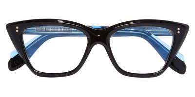 Cutler and Gross® CGOP924152 CGOP924152 BLUE ON BLACK 52 - Blue On Black Eyeglasses