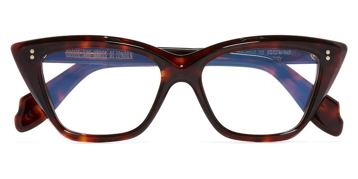 Cutler and Gross® CGOP924152 CGOP924152 DARK TURTLE 52 - Dark Turtle Eyeglasses