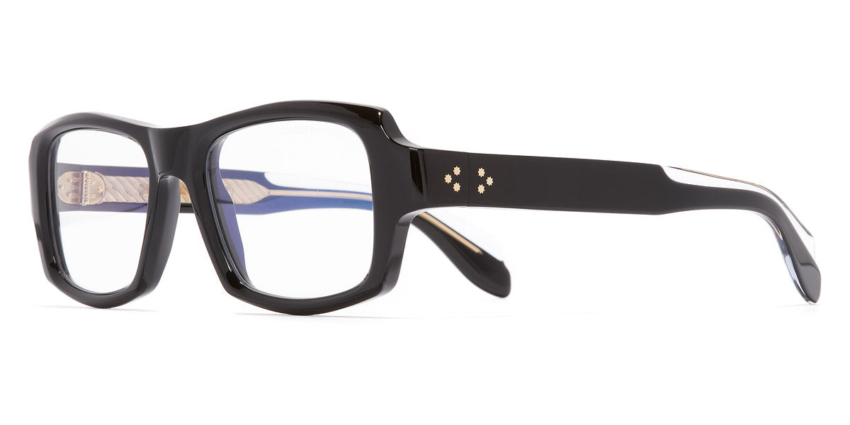 Cutler and Gross® CGOP989452 CGOP989452 BLACK 52 - Black Eyeglasses