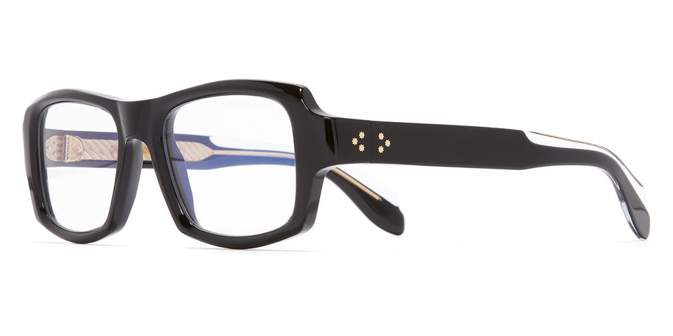 Cutler and Gross® CGOP989452 CGOP989452 BLACK 52 - Black Eyeglasses