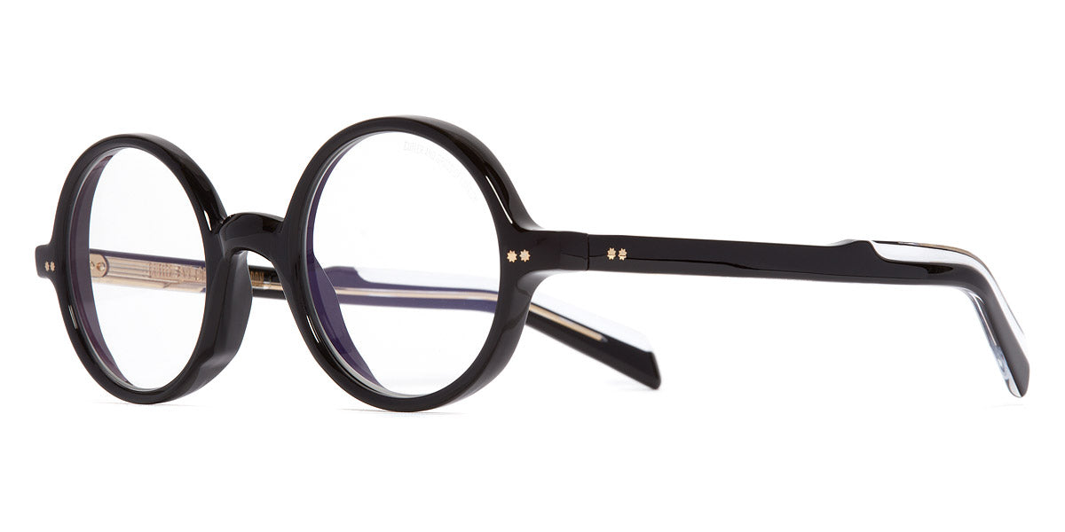 Cutler and Gross® CGOPGR0148 CGOPGR0148 BLACK 48 - Black Eyeglasses