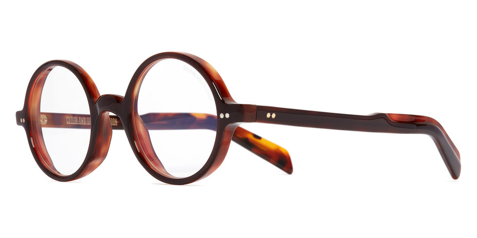 Cutler and Gross® CGOPGR0148 CGOPGR0148 MULTI HAVANA BURGUNDY 48 - Multi Havana Burgundy Eyeglasses