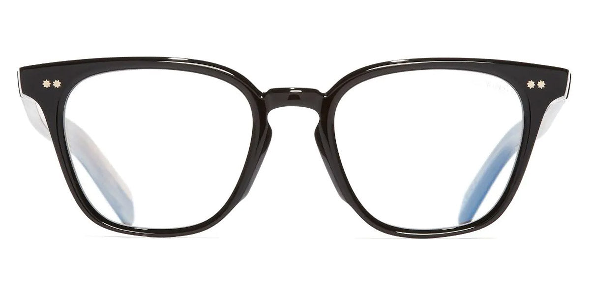 Cutler and Gross® CGOPGR0547 CGOPGR0547 BLACK ON HORN 47 - Black On Horn Eyeglasses